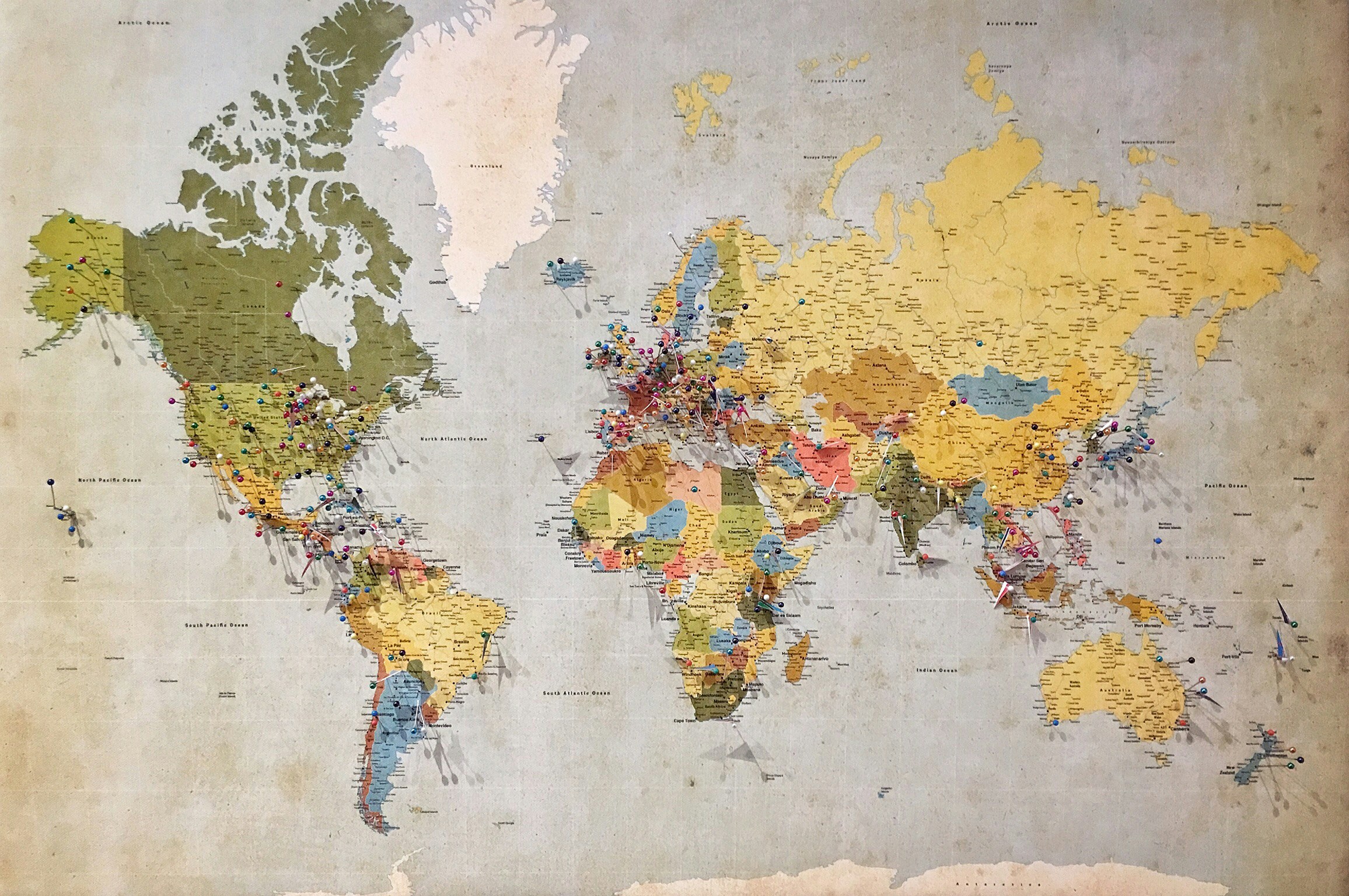Yaqud Global Presence Map